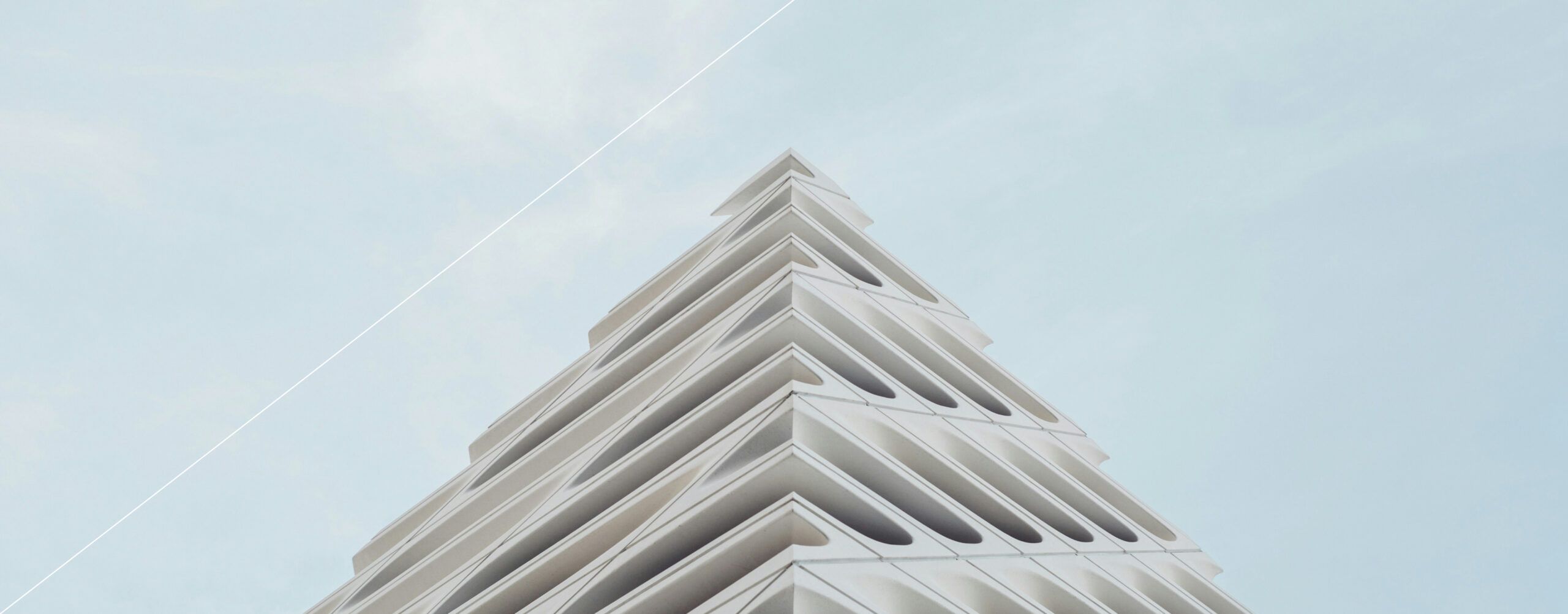 top of the unique building